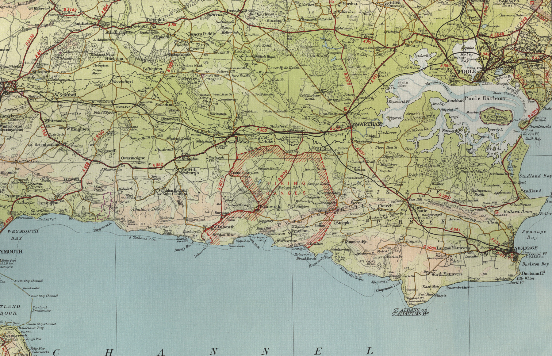 South Dorset Map
